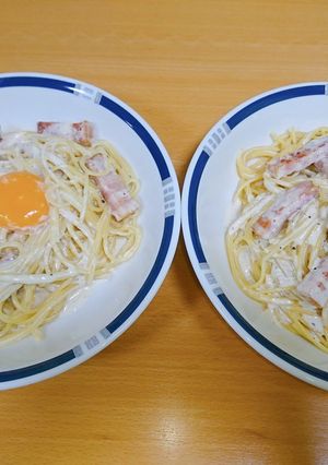 カルボナーラ風(？)チーズクリームパスタ-レシピのメイン写真