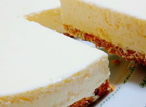 生クリーム不要！濃厚簡単レアチーズケーキ-レシピのメイン写真