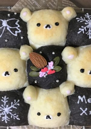 クリスマスちぎりパン★コリラックマ-レシピのメイン写真