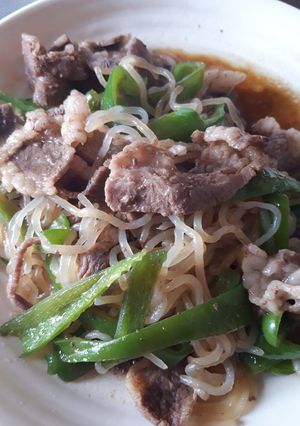 母親の味！！簡単お肉とピ—マン炒め～♪-レシピのメイン写真