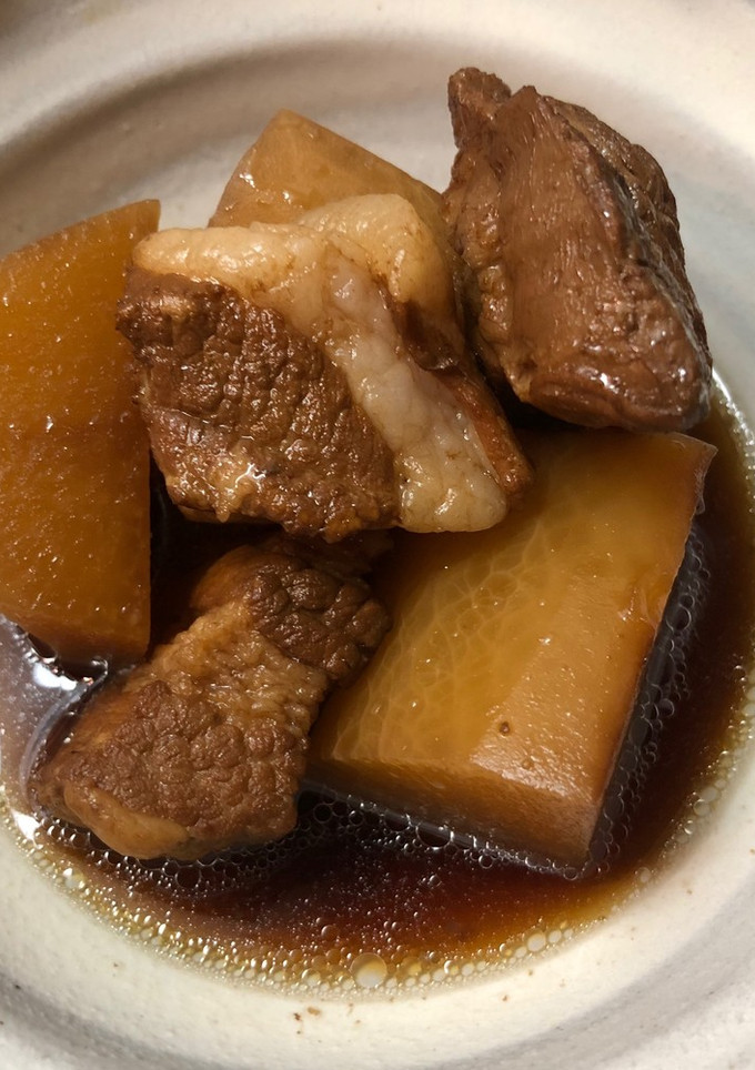 簡単★台湾風角煮★豚バラと大根煮♪-レシピのメイン写真
