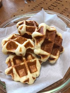イースト発酵ベルギーワッフル-レシピのメイン写真