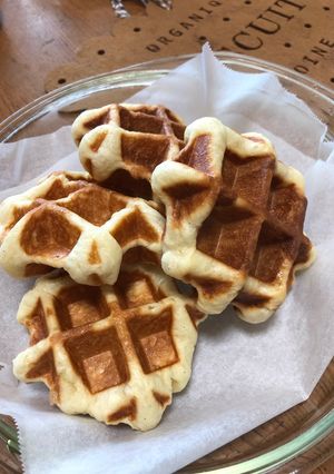 イースト発酵ベルギーワッフル-レシピのメイン写真