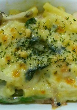 ほうれん草&しめじのグラタン-レシピのメイン写真