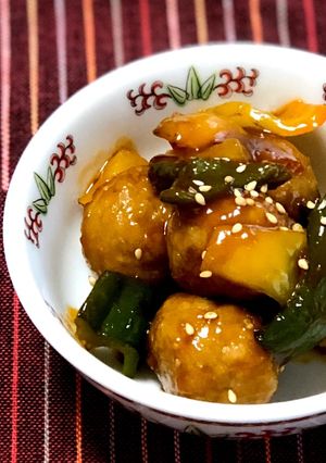 お弁当にササっと1品♪肉団子の酢豚風♡-レシピのメイン写真