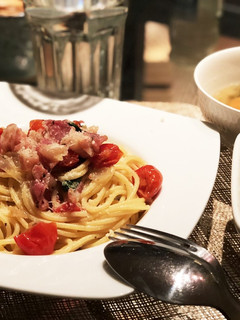 簡単!パルメザン パスタ-レシピのメイン写真
