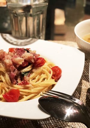 簡単!パルメザン パスタ-レシピのメイン写真