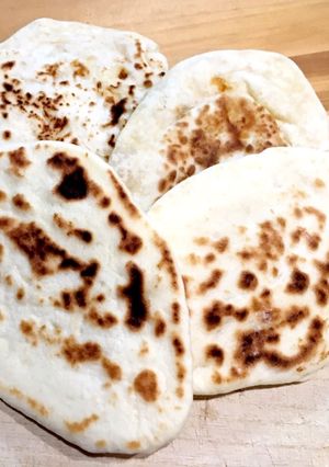 米粉入手ごねチーズナン-レシピのメイン写真