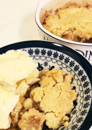 最高に美味しい♡アップルクランブル-レシピのメイン写真