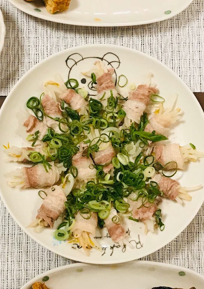 簡単 もやしと豚肉のレンジ蒸し-レシピのメイン写真