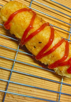 豆腐を使ったヘルシーチーズハットグ！！★-レシピのメイン写真