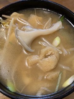 舞茸とモヤシのお味噌汁-レシピのメイン写真