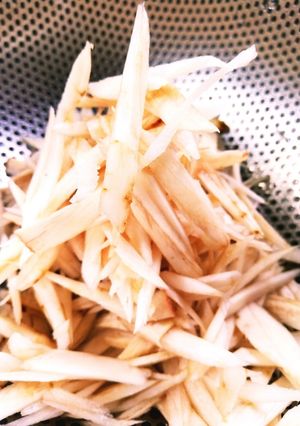 早ワザ=ささがきゴボウの作り方-レシピのメイン写真