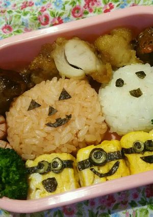 3才の秋のハロウィン遠足弁当-レシピのメイン写真