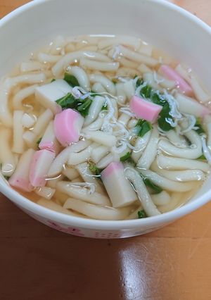 離乳食完了期 小松菜としらすのうどん-レシピのメイン写真