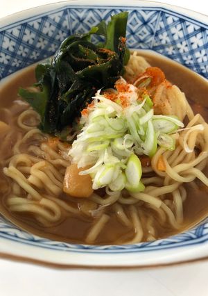 カレーのリメイク！カレー和風ラーメン-レシピのメイン写真