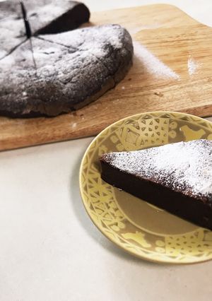 簡単！炊飯器でブラウニー風ケーキ-レシピのメイン写真