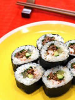韓国風のり巻きキムパ-レシピのメイン写真