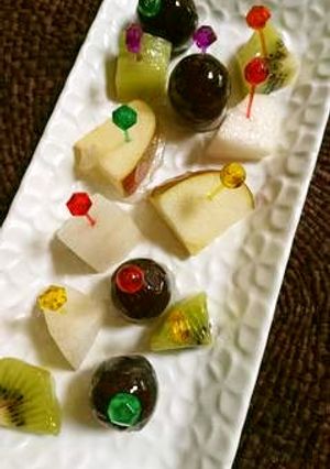 パーティーに季節の手作りフルーツ飴-レシピのメイン写真