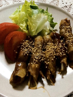 豚ロースのこってりもやし巻き-レシピのメイン写真