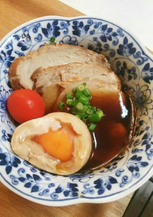 煮豚の残り汁 煮玉子 味玉子-レシピのメイン写真