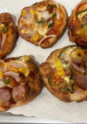 トースターで簡単！直ぐ出来るホケミピザ-レシピのメイン写真
