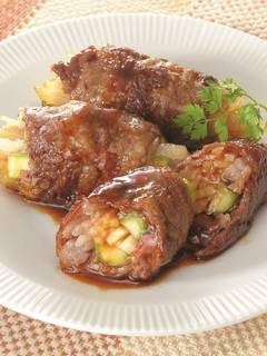 牛肉野菜巻き-レシピのメイン写真