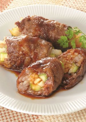 牛肉野菜巻き-レシピのメイン写真