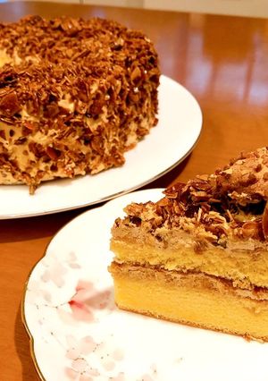 アーモンドキャラメルケーキ-レシピのメイン写真