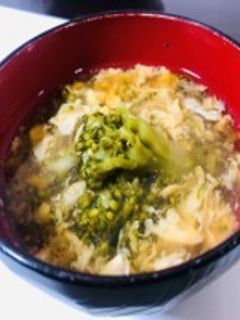 ブロッコリーのかきたま汁-レシピのメイン写真