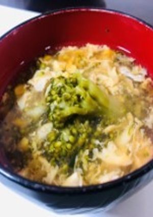 ブロッコリーのかきたま汁-レシピのメイン写真