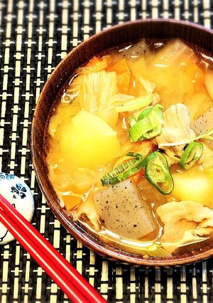 豚汁＊母の味 野菜たっぷり！-レシピのメイン写真