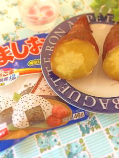 焼き芋をごま塩で食べて下さい♪etc…-レシピのメイン写真
