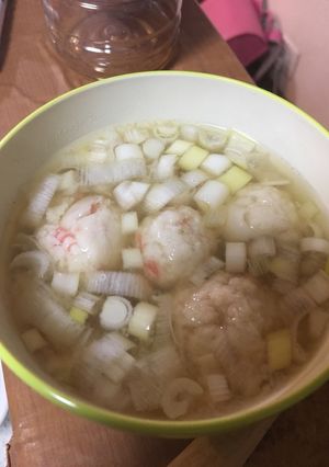 味噌汁(すり身)-レシピのメイン写真