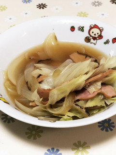 オヤジの簡単キャベツスープ-レシピのメイン写真