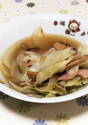 オヤジの簡単キャベツスープ-レシピのメイン写真