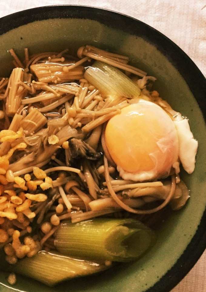 きのこタヌキ蕎麦-レシピのメイン写真
