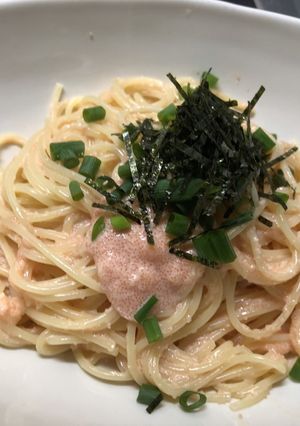 秘伝の明太子パスタ-レシピのメイン写真