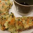 2歳の娘が5分で完食!チーズチヂミ!