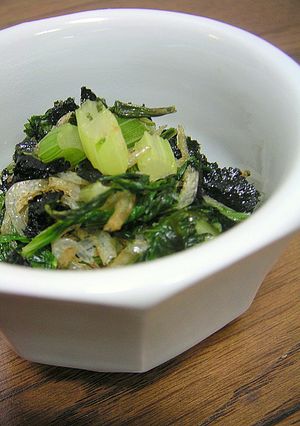 セロリの葉っぱでおつまみ-レシピのメイン写真
