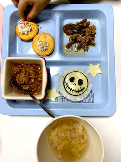 ハロウィンにも使えるジャックのデコご飯-レシピのメイン写真