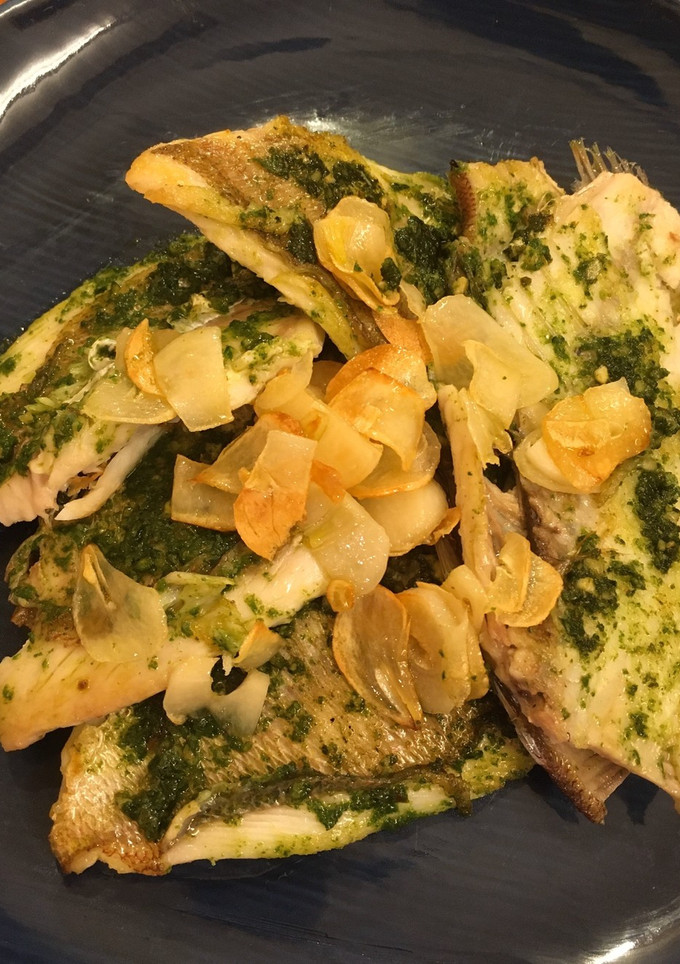ちだいのバジルソース焼き-レシピのメイン写真