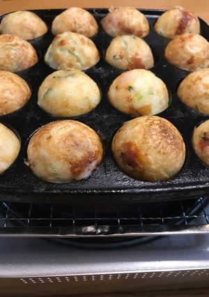 簡単!米粉でフワトロカリッ♡たこ焼き生地-レシピのメイン写真