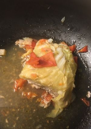 丸ごとロールキャベツれんこん入り-レシピのメイン写真