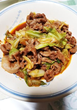 豚肩ロースとキャベツの中華風生姜焼き-レシピのメイン写真