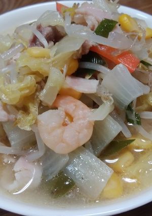 ご飯にかけても美味しい！ちゃんぽん-レシピのメイン写真