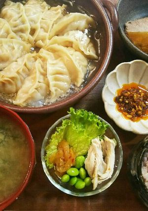 夕飯！餃子-レシピのメイン写真