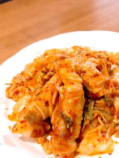 もちの豚肉巻き キムチ炒め-レシピのメイン写真