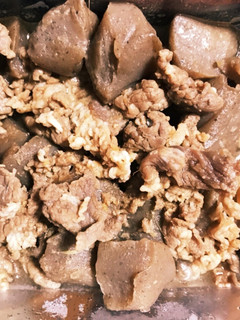 小鍋一つ 牛肉とコンニャクの炒め煮-レシピのメイン写真