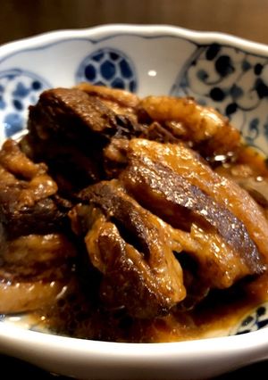 さんざしジュースで作る豚肉の角煮-レシピのメイン写真